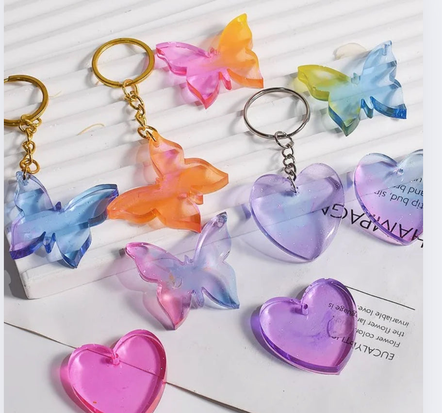 Heart jewelry Keychain or Charm Mould - Image 2