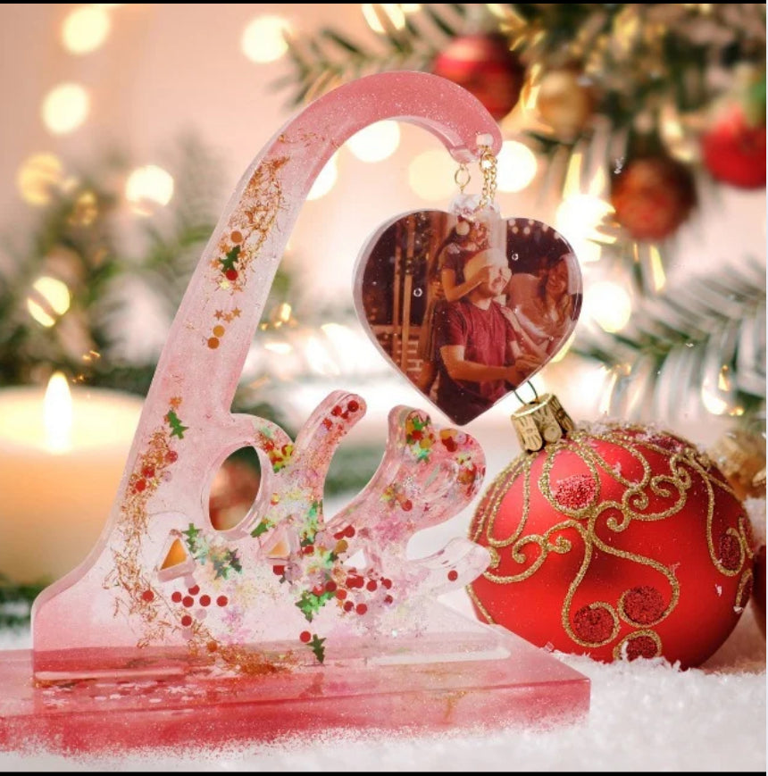 Love Heart Hanging frame Mould - Image 2