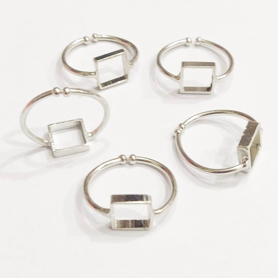 Square ring base for resin - Image 2