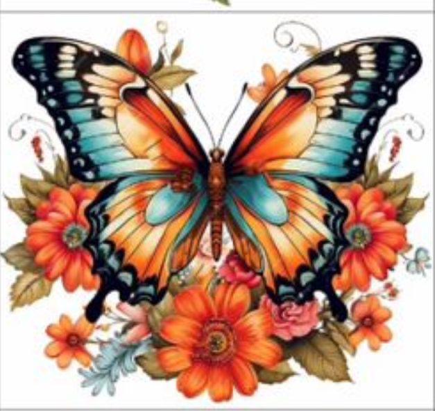 Butterfly Sticker