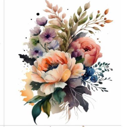 Flower Sticker