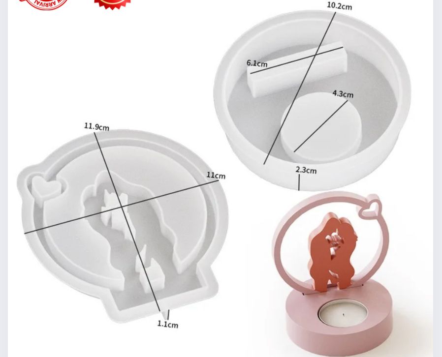 Couples T-light Mould
