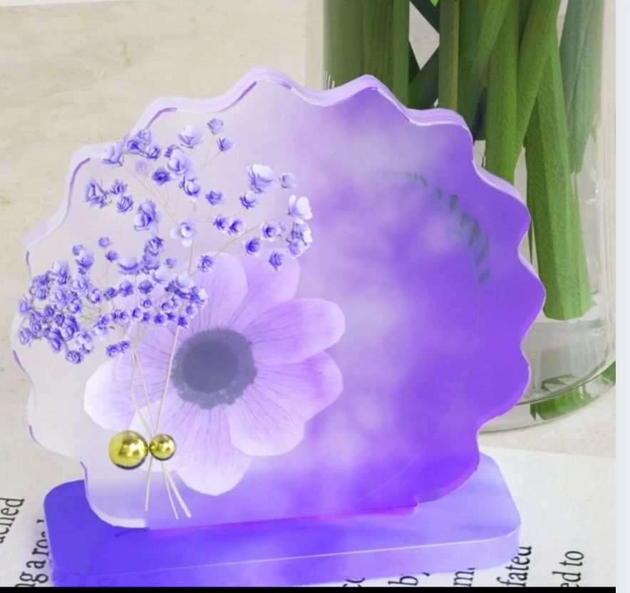 6 Cavities Small Elegant Photo Frame Mould - Image 3